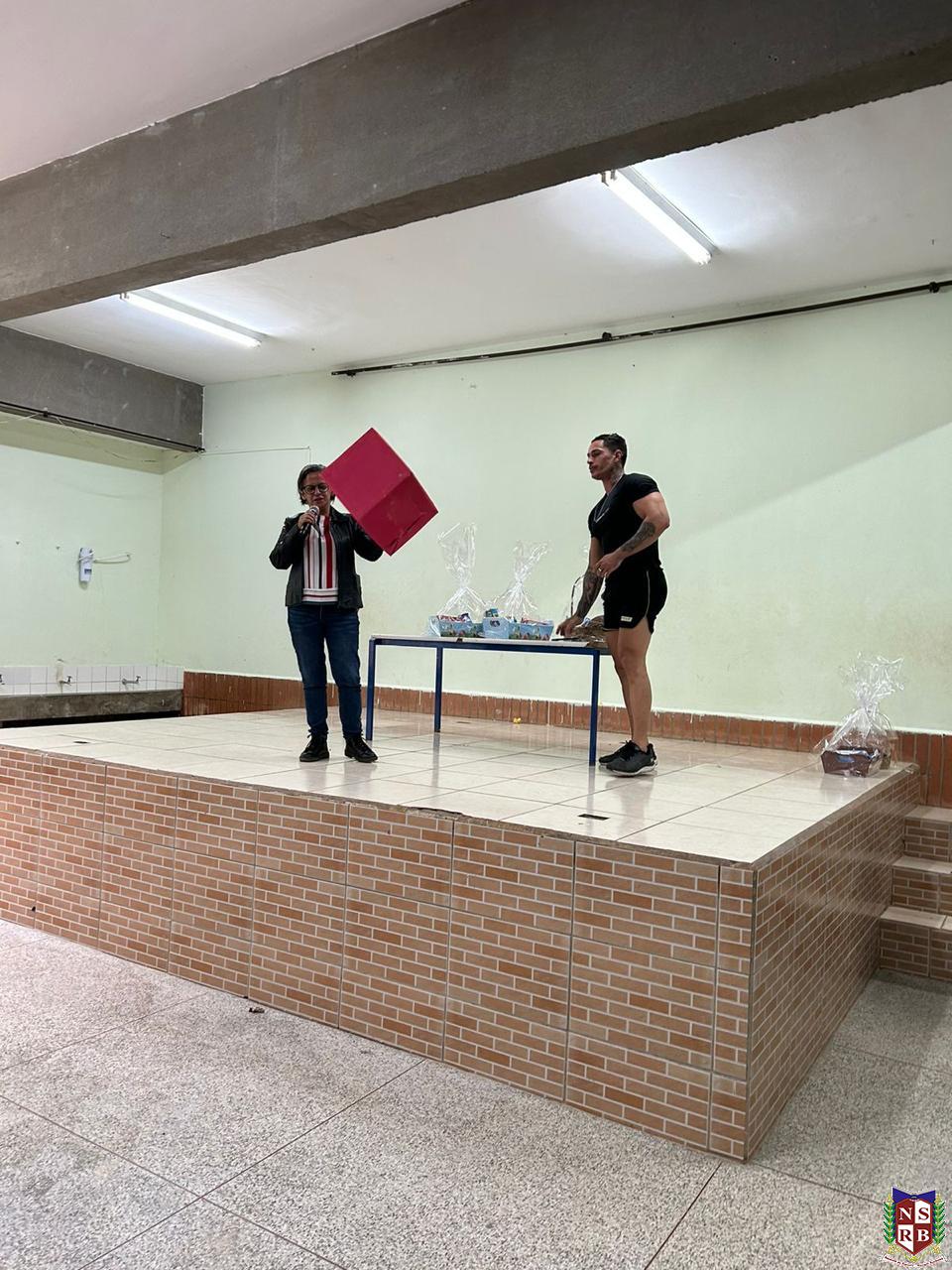 Sorteio da Páscoa - EMEB Profª Nazareth de Siqueira Rangel Barbosa